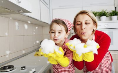 Cleaning tips to get your kids to help you clean up