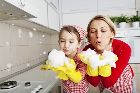 Cleaning tips to get your kids to help you clean up